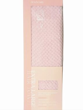 Dewbeauty Extra Large Pink Hair Towel